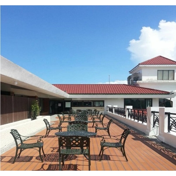 戶外地板應用-球場咖啡