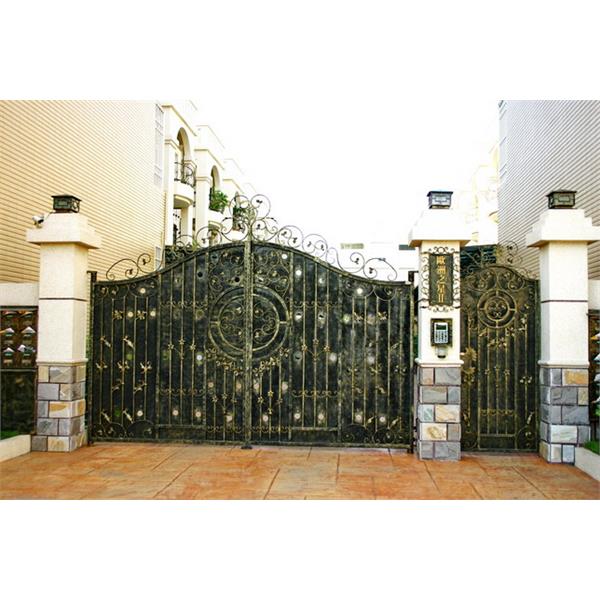 鍛造庭園扇形門,明威金屬藝術建材有限公司