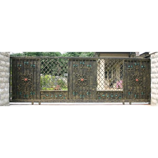 鍛造庭園軌道門,明威金屬藝術建材有限公司