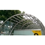 北捷頂埔站3D雨庇 - 洤興金屬有限公司