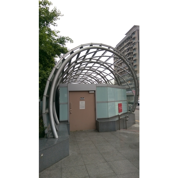 北捷頂埔站3D雨庇,洤興金屬有限公司