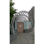 北捷頂埔站3D雨庇 - 洤興金屬有限公司