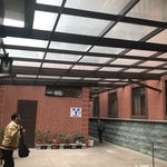 玻璃雨遮 - 啟陽鐵工廠