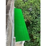 更換雨遮草皮 - 啟陽鐵工廠