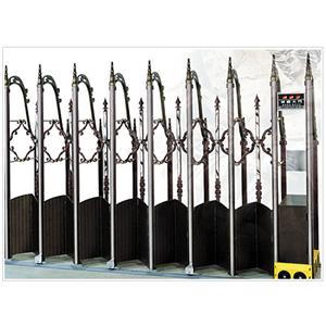 凱旋型伸縮門 , 大鈁金屬企業有限公司