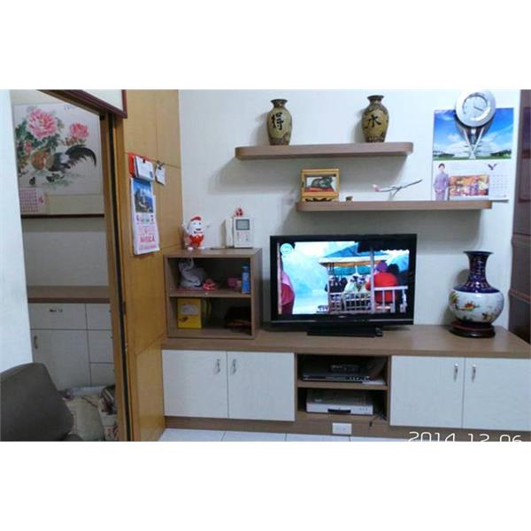 木作電視櫃.層板,昇旺裝潢設計工程行