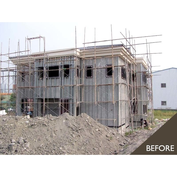 田中別墅 外牆翻新-傢福企業有限公司