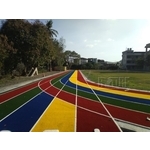 人工草皮彩虹跑道