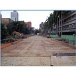 新亞建設-長條形順打開挖支撐工法 - 盛隆機械工程股份有限公司