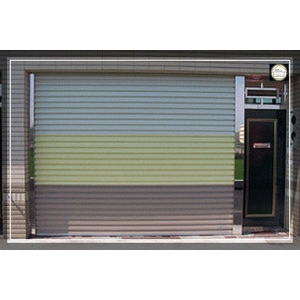 三色鍍鋁鋅快速門