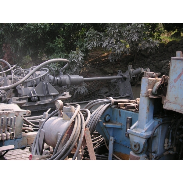 軟式透水管施工