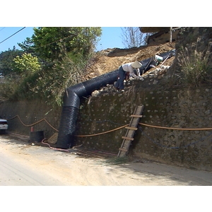 HDPE-U型溝施工