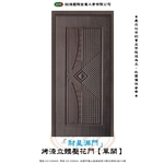 財星滿門-烤漆立體壓花門【單開】 , 鈺鴻金屬工業有限公司