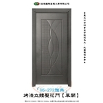 05-272雅典-烤漆立體壓花門【單開】 , 鈺鴻金屬工業有限公司