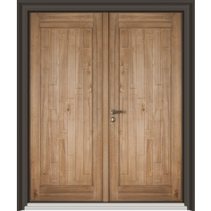 返璞實木風化玄關門 , 鈺鴻金屬工業有限公司