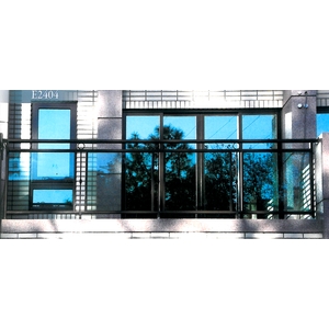 日式玻璃欄杆yh004 , 鈺鴻金屬工業有限公司