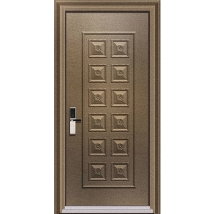 05-316-錦繡烤漆壓花門 , 鈺鴻金屬工業有限公司