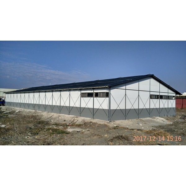 單層配色組合屋