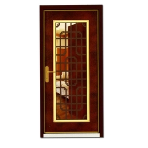 皮紋琺瑯古典門中門,覺民不銹鋼門窗行