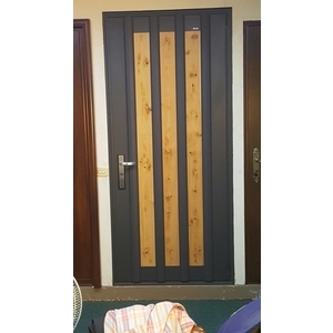 鋼木門 (2) , 岡田鋁門企業社