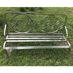 不銹鋼金錢花休閒椅