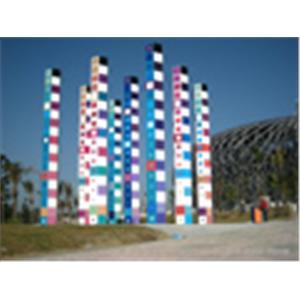 971210世運主場館亞剛亞科夫-和平啟示作品不銹鋼工程 - 高集金屬股份有限公司