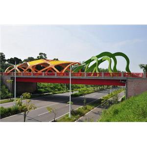 鳳梨意象造型鋼構