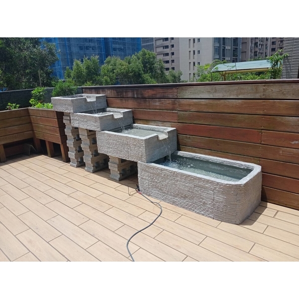 FRP假山水池 FRP假山水池,綠大山水造景景觀企業社