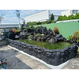 台中FRP流水假山水池設計製作｜綠大山水造景 - 綠大山水造景景觀企業社
