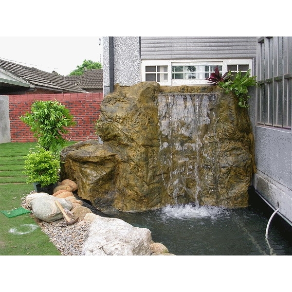 FRP假山水池,綠大山水造景景觀企業社