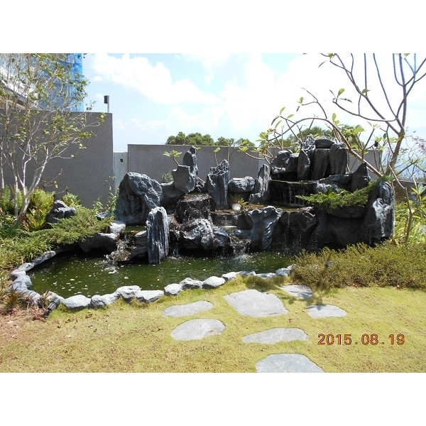 FRP假山水池,綠大山水造景景觀企業社