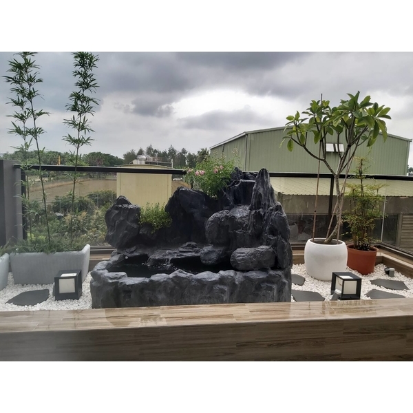 FRP假山水池 FRP假山水池,綠大山水造景景觀企業社