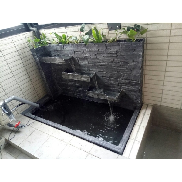 FRP假山水池 FRP假山水池,綠大山水造景景觀企業社