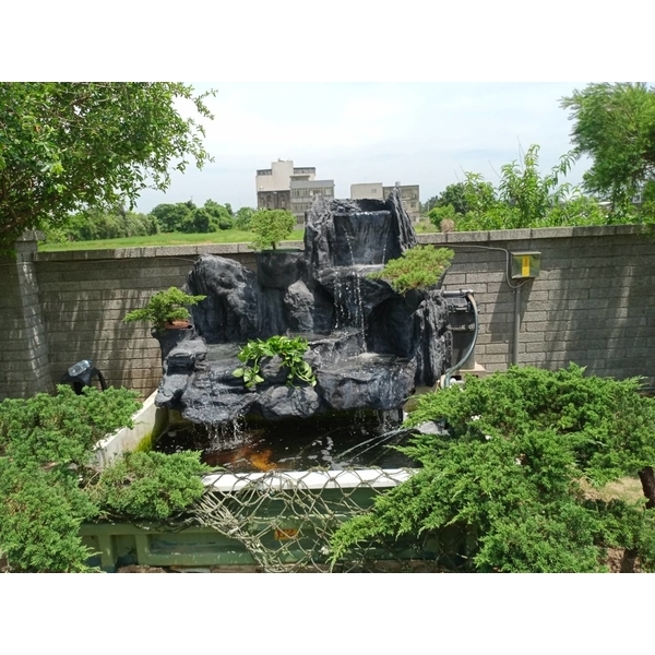 FRP假山水池,綠大山水造景景觀企業社