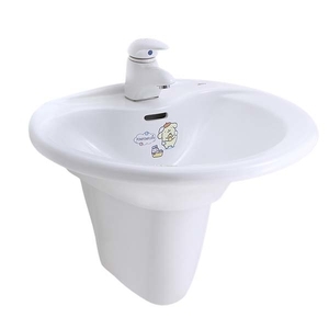 Hello Kitty＆布丁狗系列洗臉盆(增安全) LF4182SR(PN)-3113U(PN),和成欣業股份有限公司