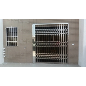 不鏽鋼伸縮門,和隆企業社