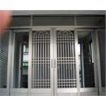 落地藝術造型方管紗門 , 和隆企業社