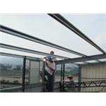 鐵皮屋鋼骨結構施工中 - 和隆企業社