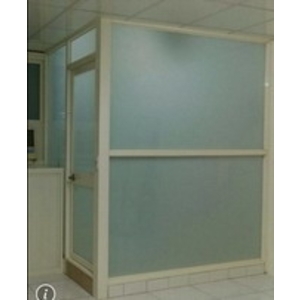 強化白膜膠合玻璃隔間