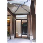 廊道不銹鋼採光雨庇 - 鉅鈦金屬有限公司