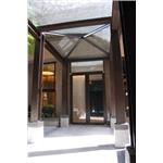 廊道不銹鋼採光雨庇 - 鉅鈦金屬有限公司