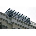 鋁鋼構陽台採光罩造型 , 宗霖鋼鋁企業社