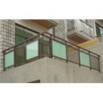鋁合金玻璃欄杆 , 宗霖鋼鋁企業社