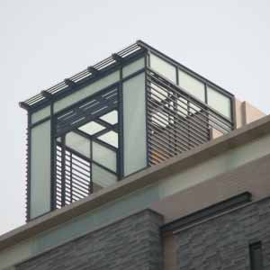 H鋼採光+格柵 , 宗霖鋼鋁企業社