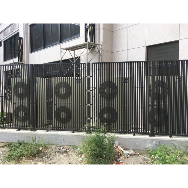 圍牆加密欄杆-青埔寶徠花園,鴻府金屬工業有限公司