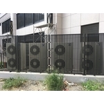 圍牆加密欄杆-青埔寶徠花園 - 鴻府金屬工業有限公司