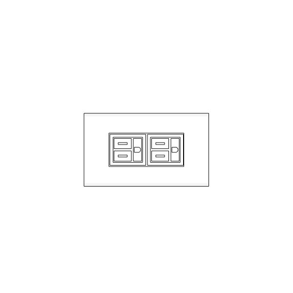 插座面板(雙)