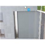 中興大學-車道捲門 , 光輝金屬工程股份有限公司