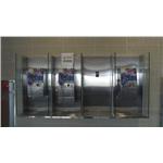 台中清泉崗機場-不鏽鋼包板工程(B1公共電話) - 光輝金屬工程股份有限公司