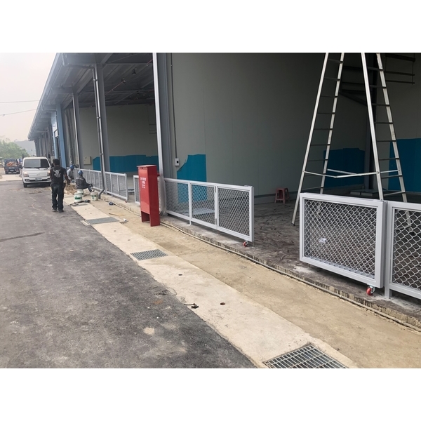 鍍鋅烤漆圍籬－新建工程